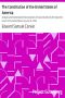 [Gutenberg 18637] • The Constitution of the United States of America: Analysis and Interpretation / Annotations of Cases Decided by the Supreme Court of the United States to June 30, 1952